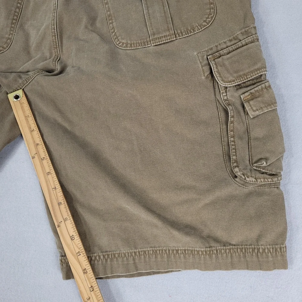 Unionbay Cargo Shorts Mens 40 Brown Tactical Relaxed Cotton YB41590